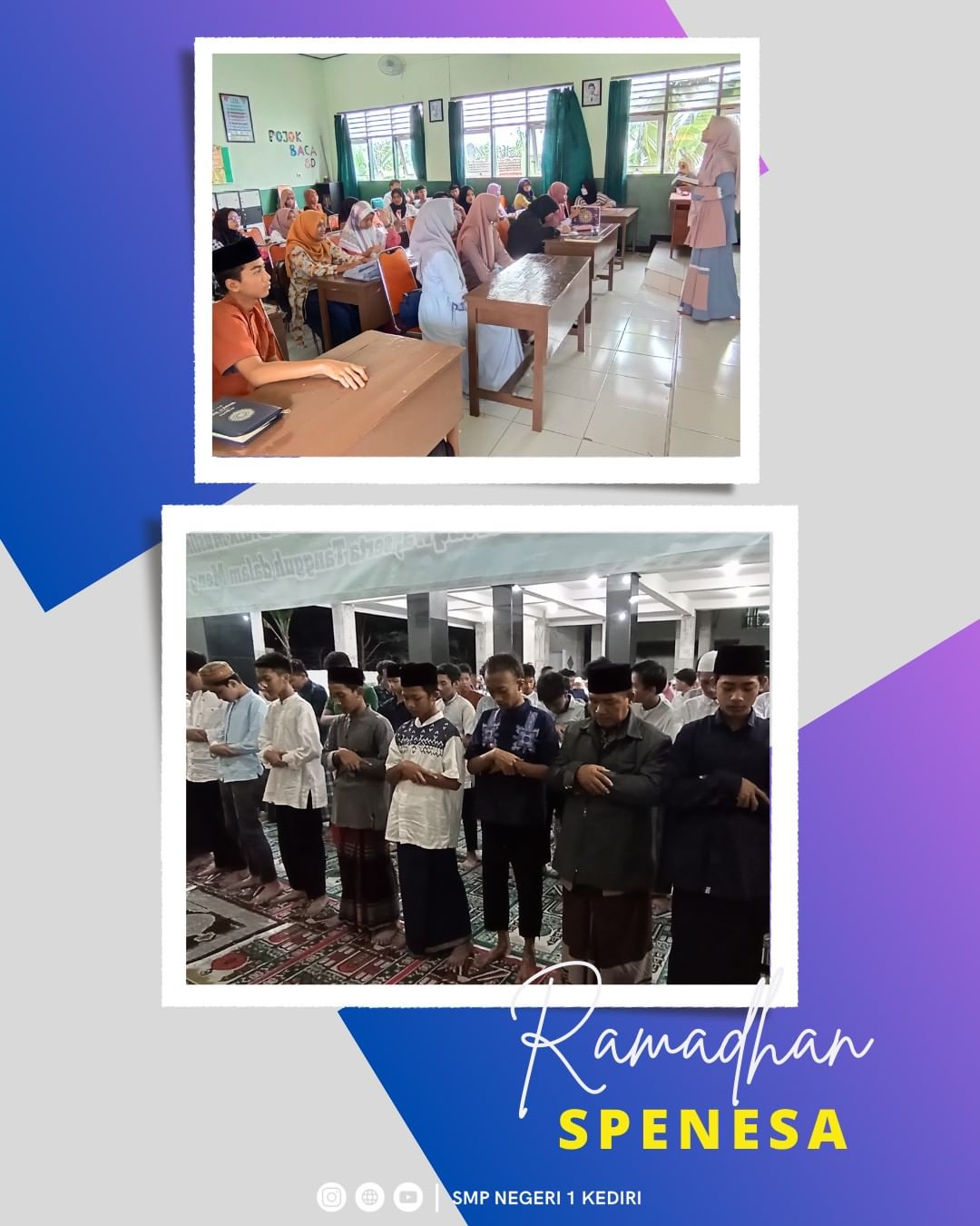 Kegiatan Pondok Ramadhan SMP Negeri 1 Kediri – SMP Negeri 1 Kediri